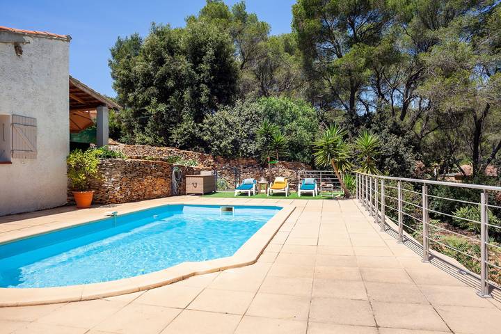 Ferienhaus für 6 Personen, mit Garten und Kinderpool in La Ciotat