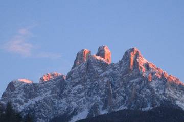Gîte pour 6 personnes, avec balcon à Transacqua