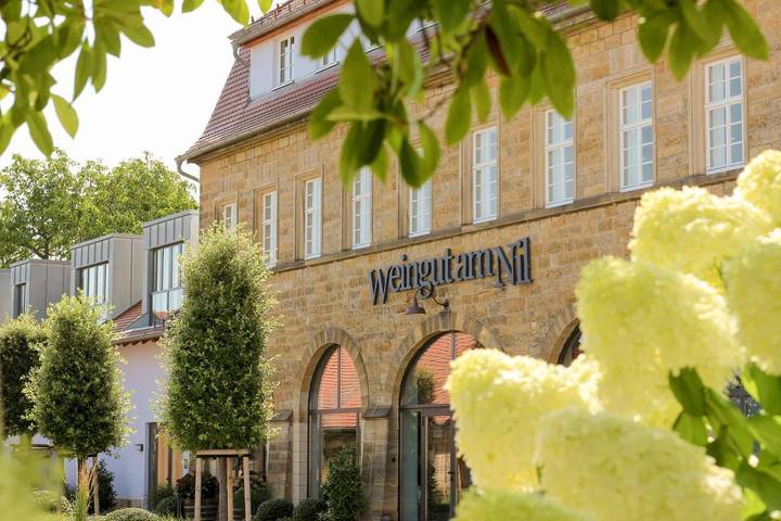 Hotel für 2 Personen, mit Terrasse und Garten sowie Ausblick in Kallstadt