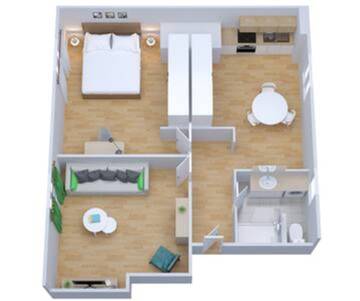 Appartement De Vacances pour 4 Personnes dans Saint-Nazaire, Région de Saint-Nazaire, Photo 1