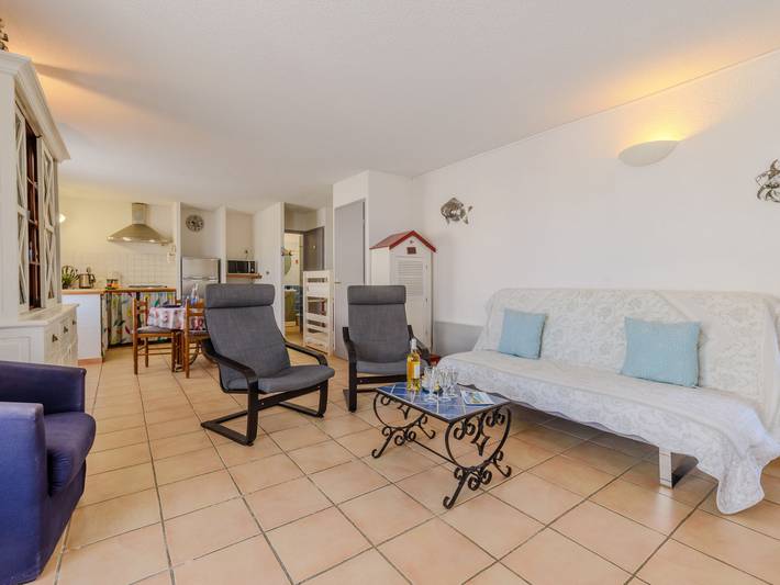Appartement de vacances pour 4 personnes, avec terrasse, animaux acceptés
