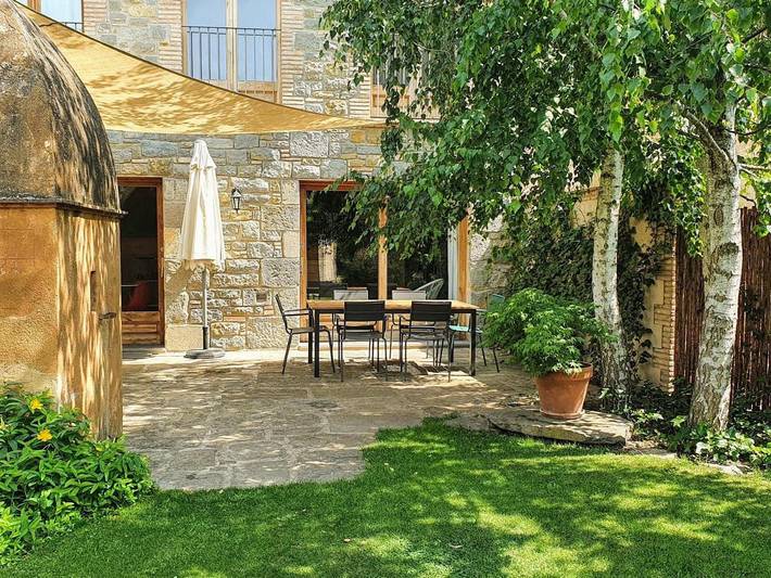 Ferienwohnung für 7 Personen, mit Ausblick und Garten sowie Pool - 1