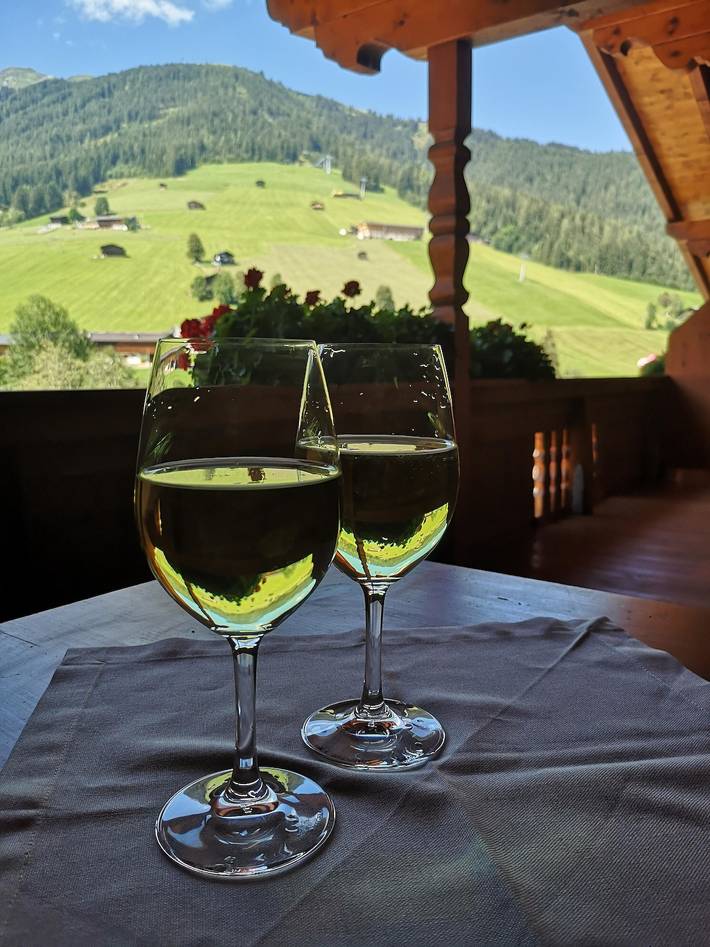 Hütte für 5 Personen, mit Ausblick und Balkon in Alpbach