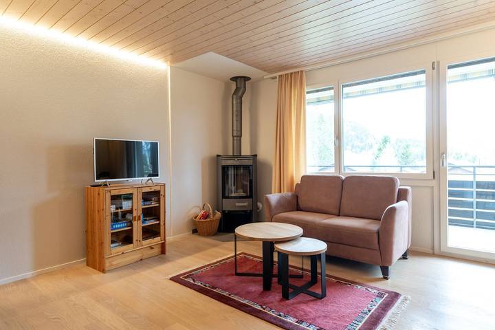 Ganze Wohnung, "Entspannender Urlaub in der Ferienwohnung Bischofberger D20 in Amden" in Amden, Kanton St. Gallen