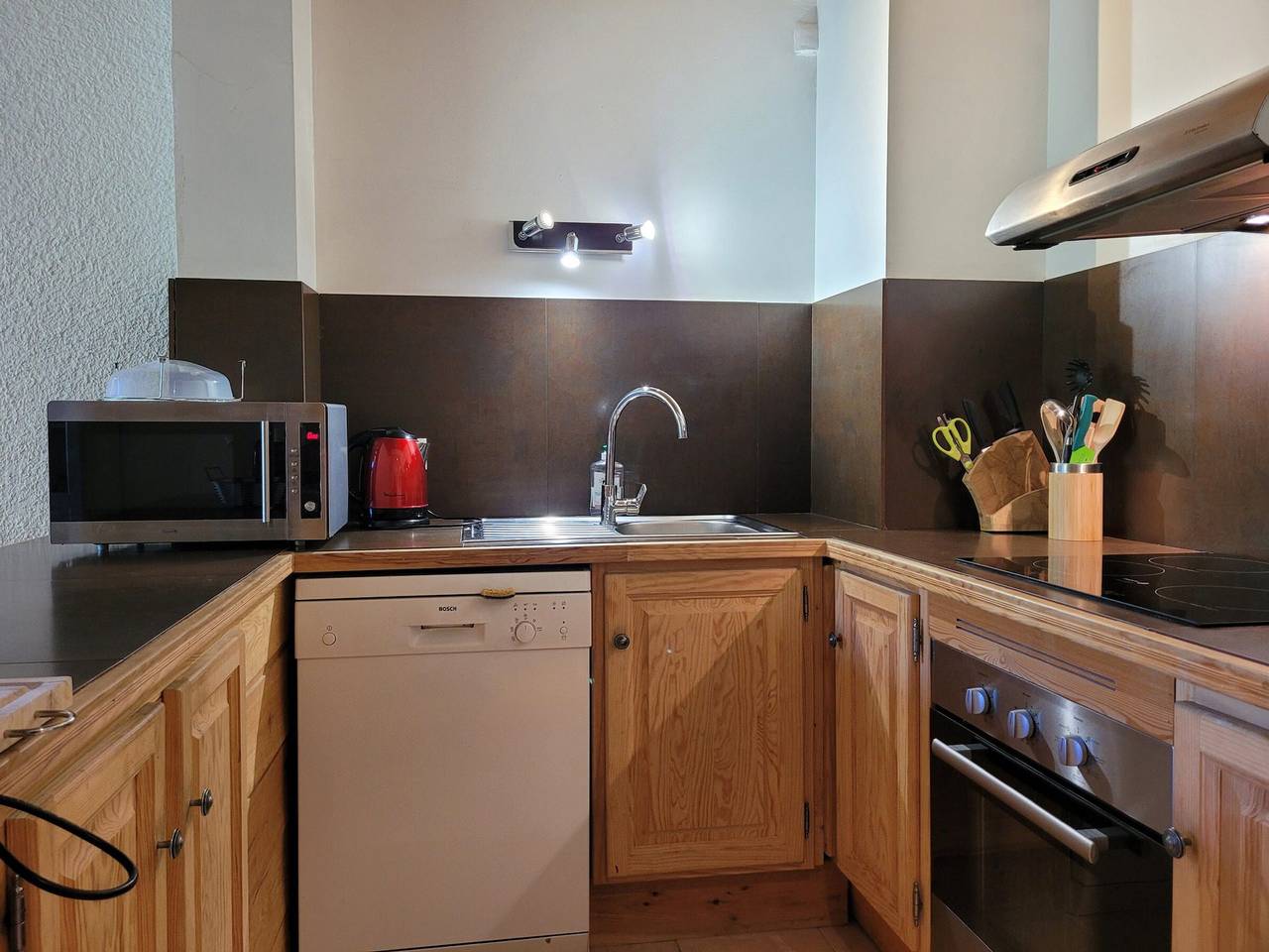 Ganze Wohnung, Renovierte Wohnung, 2 Schlafzimmer, 2 Bäder, Balkon mit Pistenblick in Pra-Loup, Uvernet-Fours