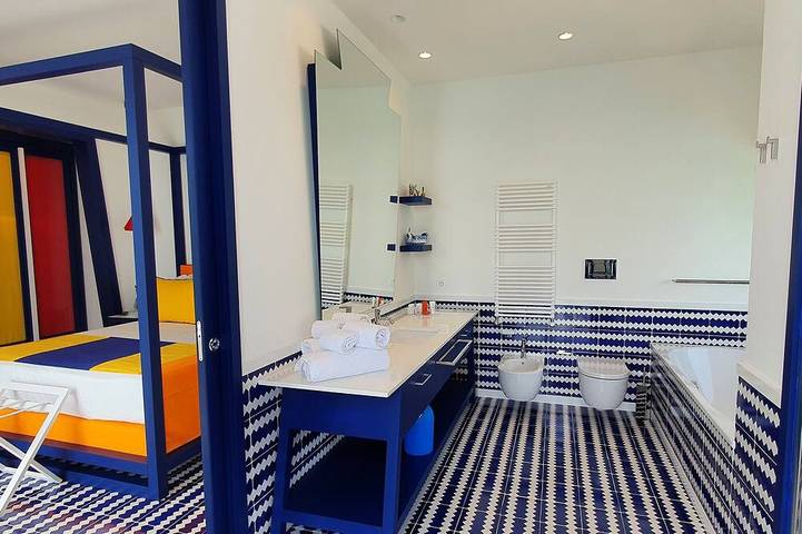 Ganze Wohnung, In the blue painted blue in San Cosma, Ravello