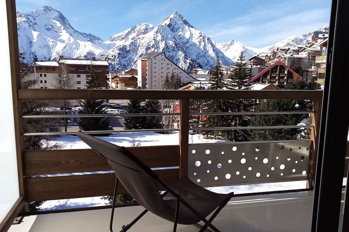 Holiday rental for 5 people, with balcony in Les Deux Alpes