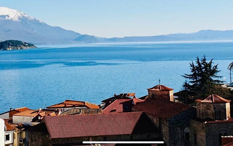 Vakantiewoning voor 3 personen, met uitzicht en uitzicht op het meer, met huisdier in Ohrid
