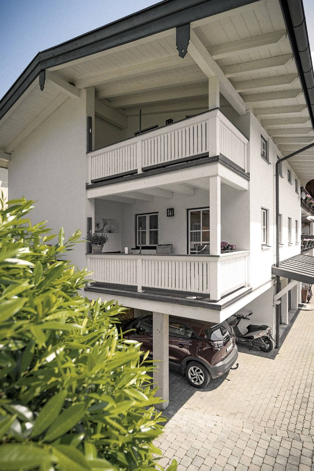 Ganze Ferienwohnung, Ferienwohnung Haberlander inkl. Chiemgaukarte - Ferienwohnung 70qm, Balk., Küche, 2 Schlafzimmer, 1 Wohnschlafzimmer, max. 4 P. in Ruhpolding, Bayerische Alpen