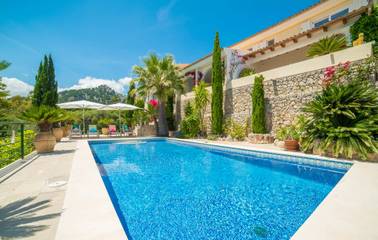 Ferienhaus in Pollença, Serra de Tramuntana für 8 