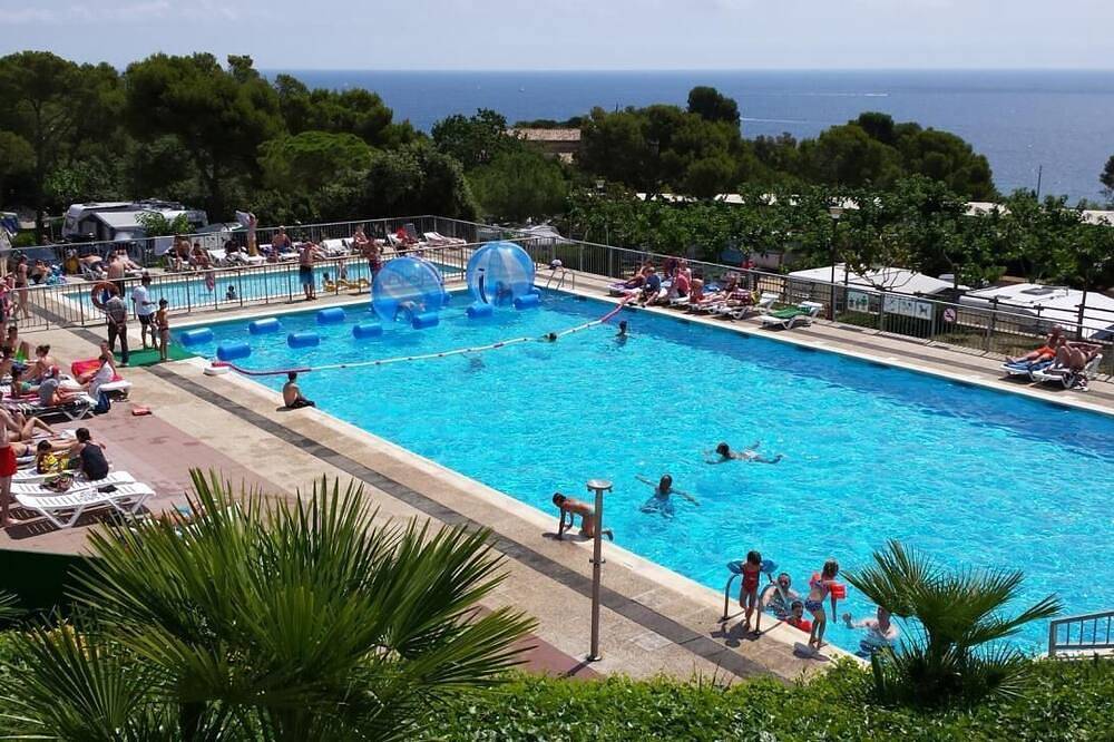 Ferienpark Cala Gogo Mobilehome Happy Superior für 6 Personen in Platja de Can Cristus (Calonge), Calonge