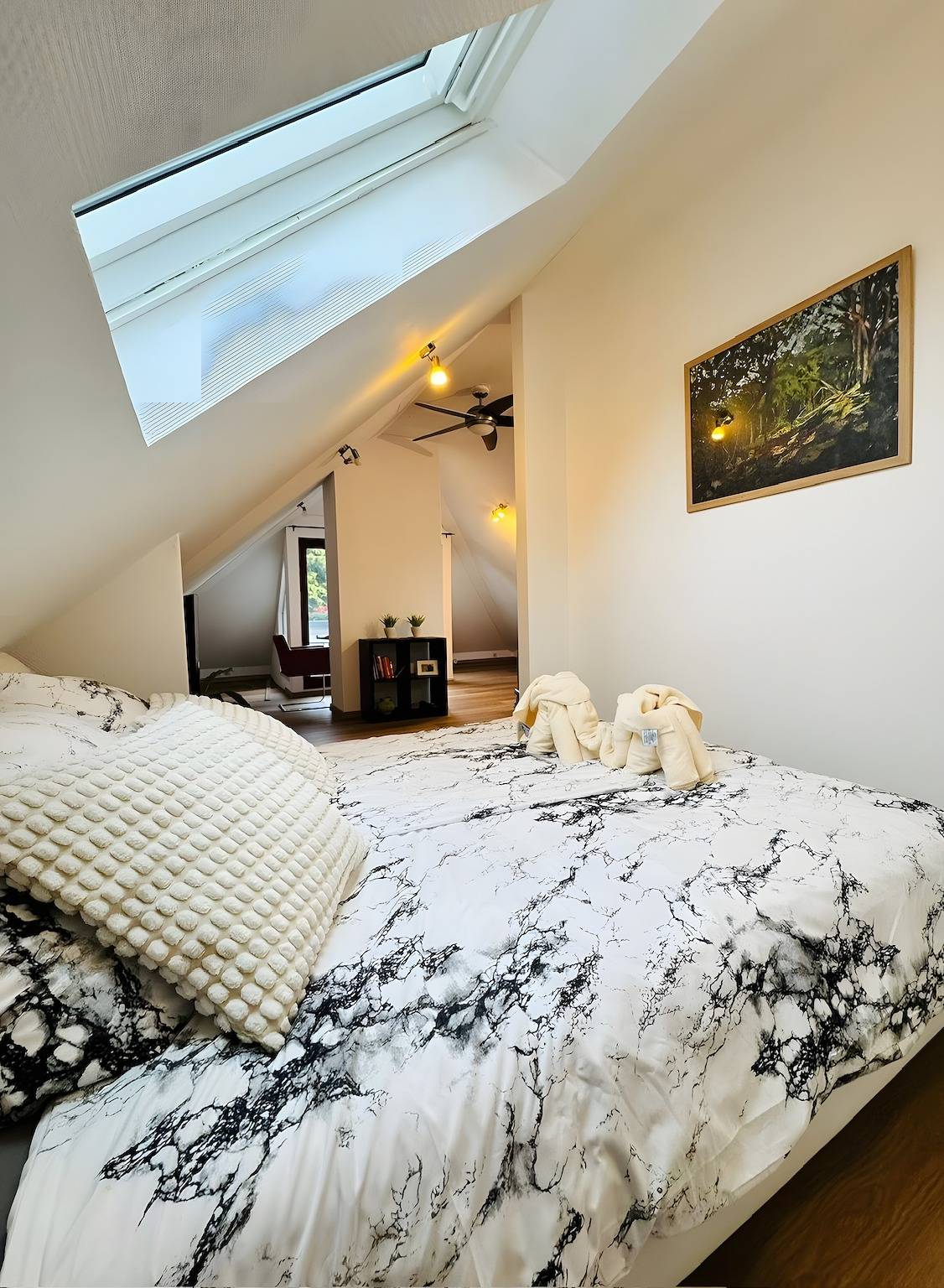 Ganze Wohnung, Apartment „Adlerhorst“ mit Wlan und Klimaanlage in Worpswede, Niedersachsen