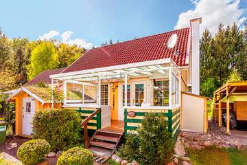 Ferienhaus für 4 Personen, mit Garten, mit Haustier in Naturpark Nossentiner/Schwinzer Heide