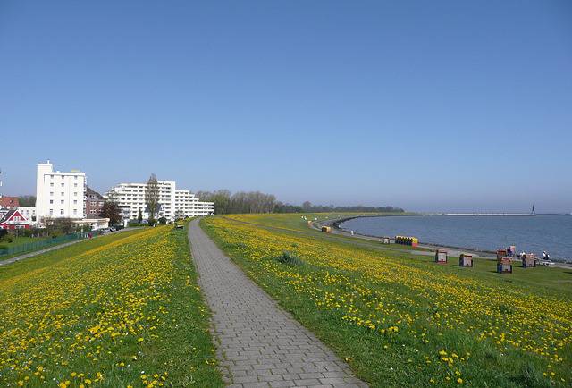 Seehotel Neue Liebe - Einzelzimmer Seeblick in Döse, Cuxhaven