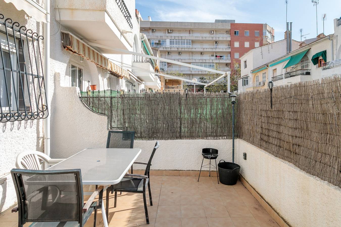 Bungalow for 4 personer med balkong in Santa Pola, Costa Blanca