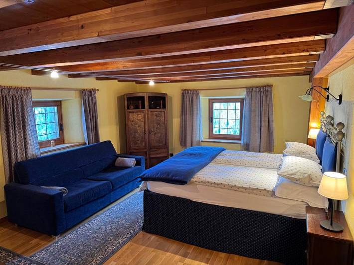 Chambre d’hôte pour 2 personnes, avec vue et jardin à Comune di Saint-Rhémy-en-Bosses - 2