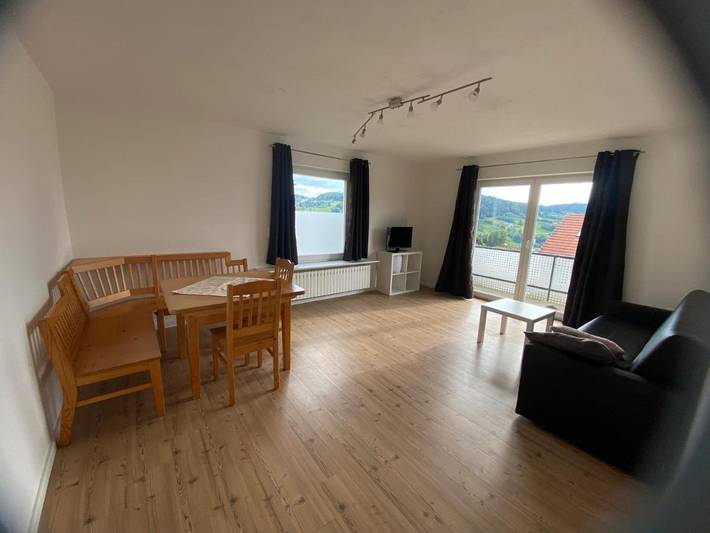 Ferienwohnung für 6 Personen, mit Garten und Ausblick sowie Balkon in Freyung