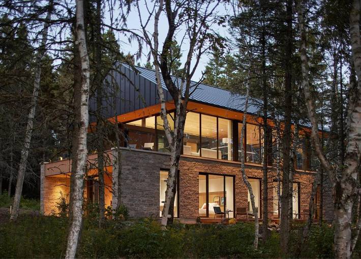 Villa pour 8 personnes, avec vue et terrasse dans Canada