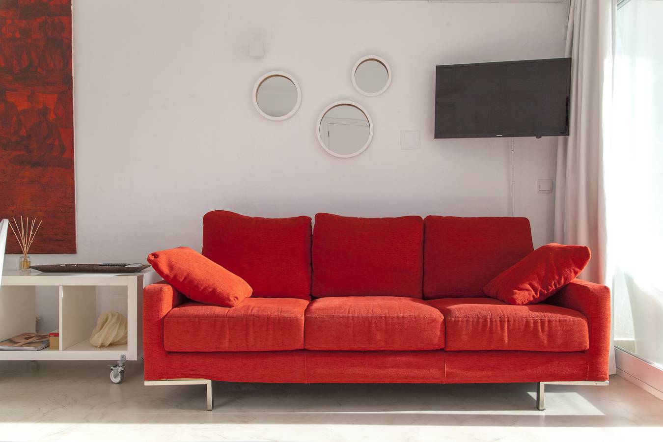 Entire holiday apartment, Buganvillehouse Seasunset 5Min walk to cala vadela in Cala Vedella, Ibiza