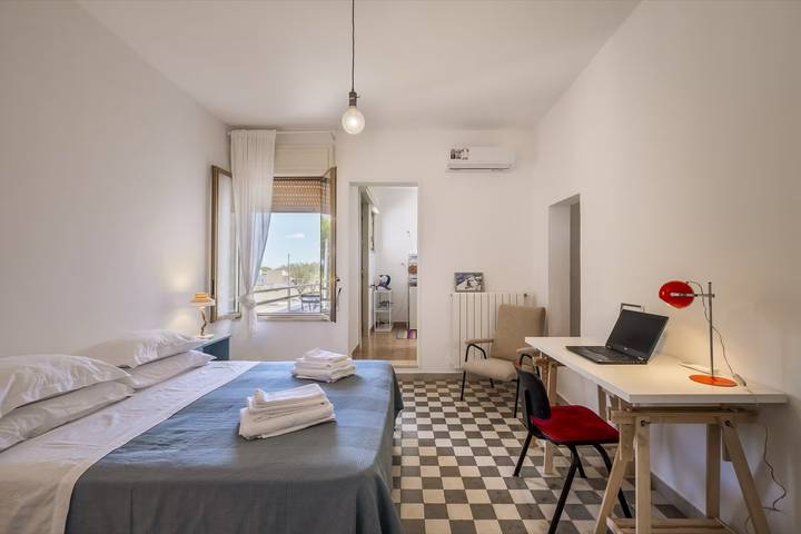 Apartamento entero, Apartamento 'A Casa Di Legnointesta - Apt 1' con terraza compartida, Wi-Fi y aire acondicionado in Nardò, Nardò (municipio)
