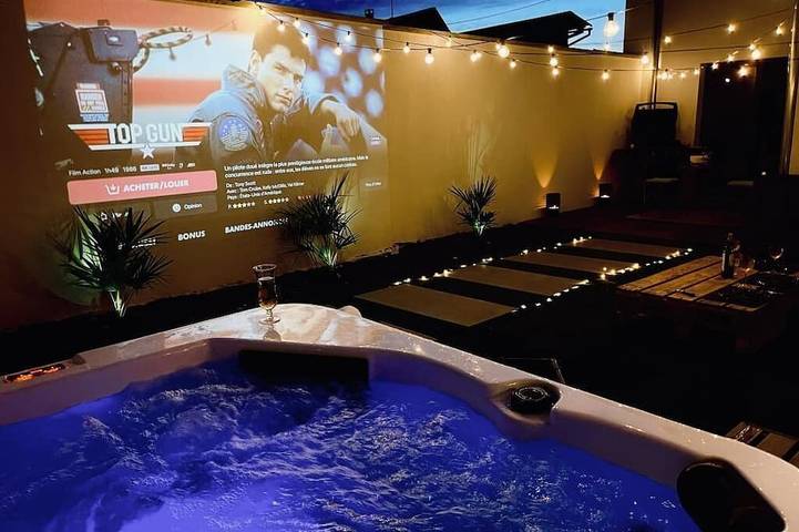 Gîte pour 6 personnes, avec jacuzzi à Widensolen