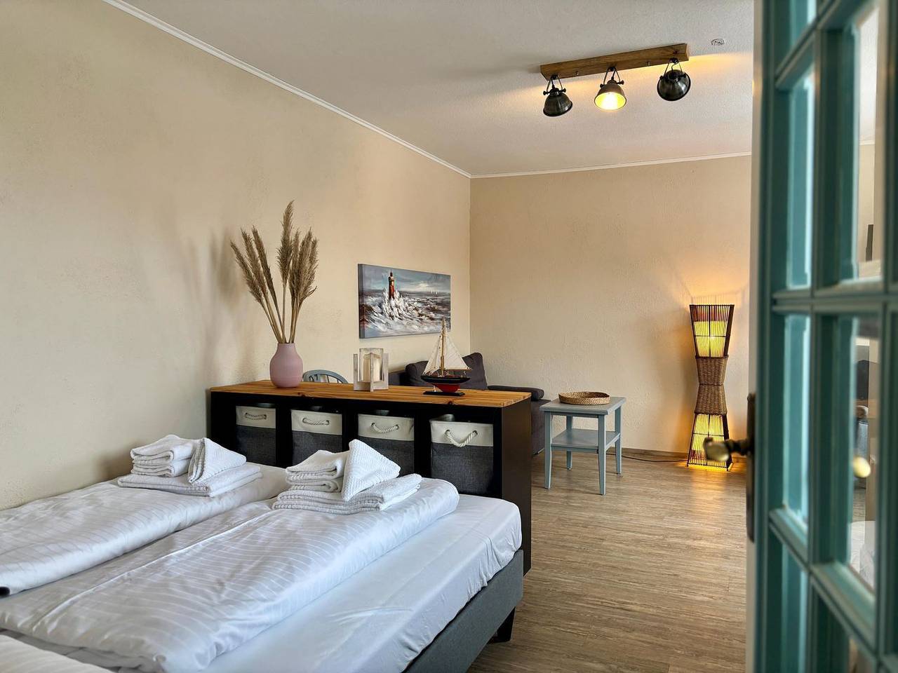 Ganze Wohnung, Gemütliches 1-Raum-Appartement mit Balkon in strandnaher Lage. in Hörnum, Sylt