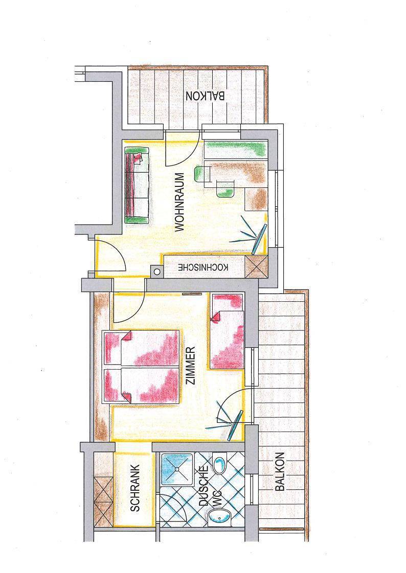 Appartement/Fewo Zwölfer in Stubai Alps, Neder