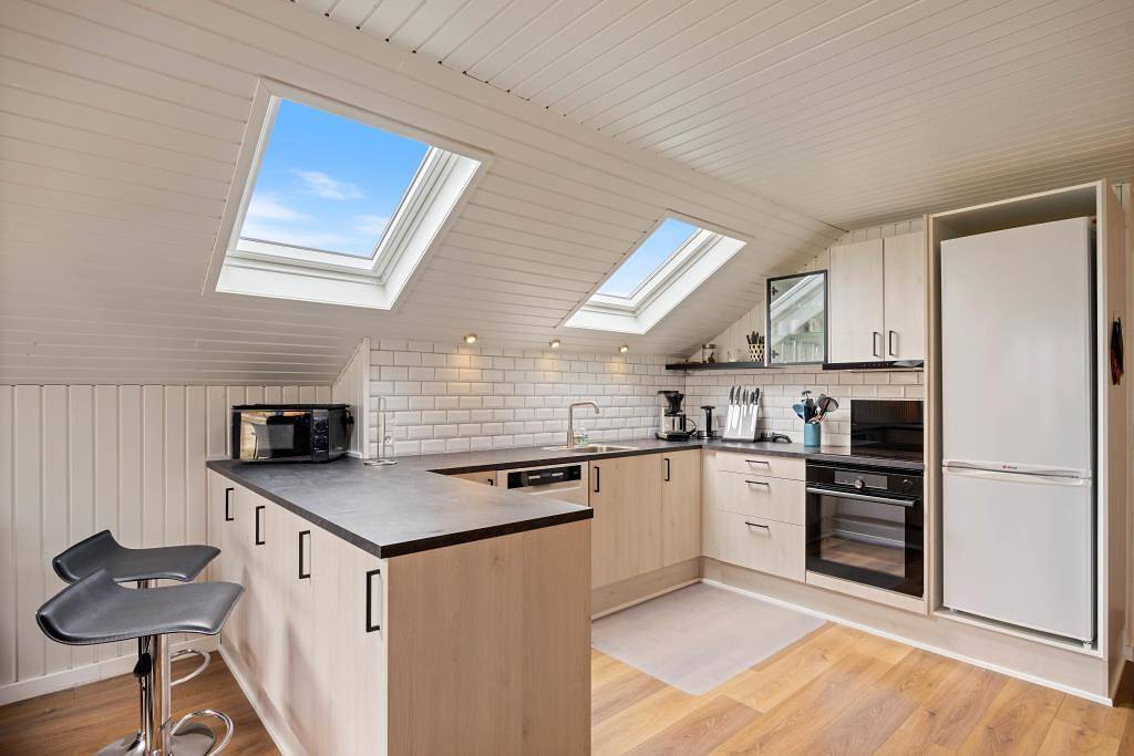 Behagliches Ferienhaus mit Sauna und Kaminofen für 5 Personen in Bjerregård, Holmsland Klit