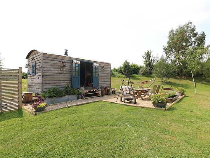 Cabaña de madera para 2 personas con terraza in Melton, Leicestershire