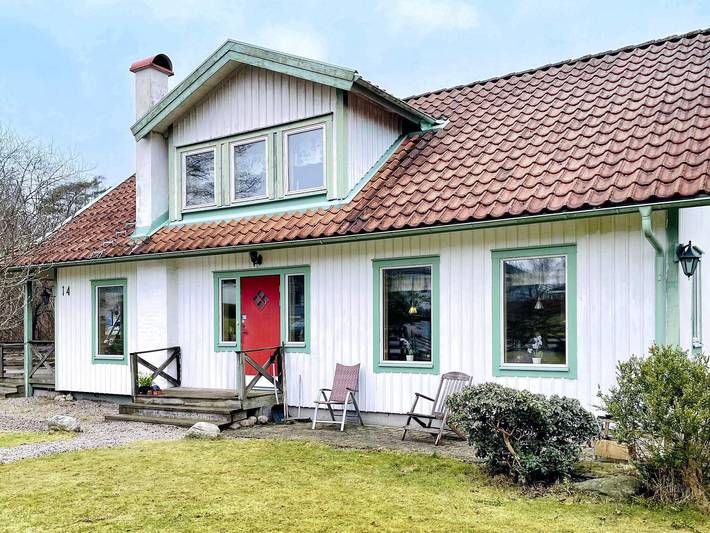 Ferienhaus für 6 Personen, mit Balkon und Terrasse sowie Garten in Kungsbacka