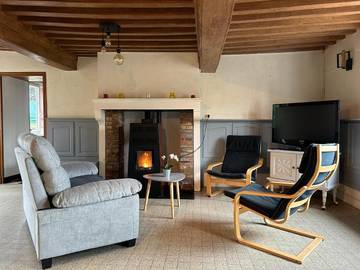 Maison de vacances pour 2 personnes, avec vue et jardin, animaux acceptés dans Yonne