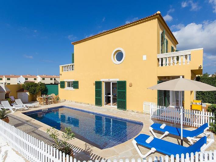 Chalet para 6 personas, con terraza y jardín en Cala Blanes