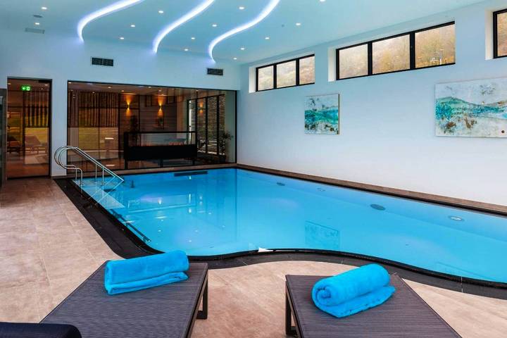Hotel für 4 Personen, mit Pool und Sauna sowie Terrasse und Garten, mit Haustier