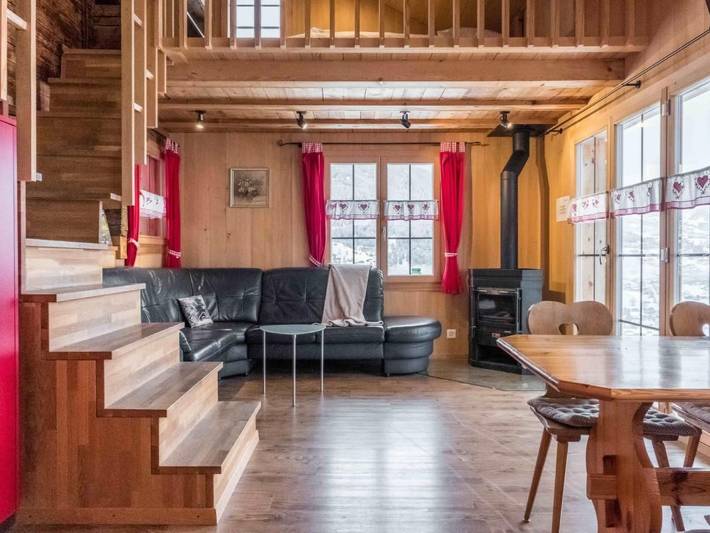 Ferienhaus für 5 Personen, mit Terrasse und Sauna sowie Ausblick