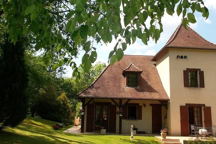 Chambre d’hôte pour 4 personnes, avec piscine