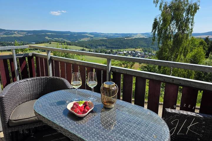 Ferienwohnung für 3 Personen, mit Pool in Schwarzenberg (Erzgebirge)