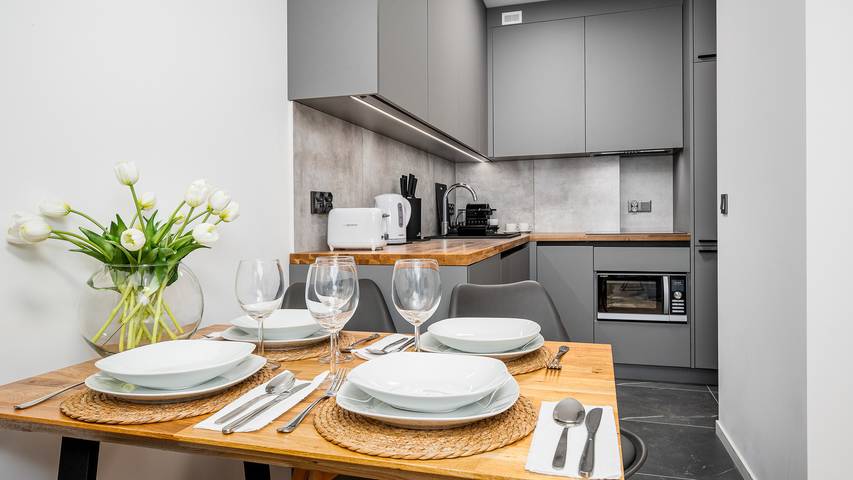 Ferienwohnung für 4 Personen, mit Balkon in Warschau - 3