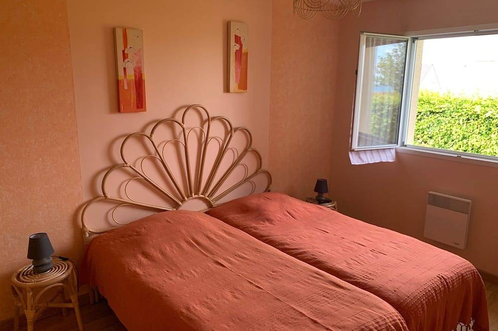 Gelijkvloers huis op afgesloten terrein met uitzicht op zee. 3 slaapkamers in Quiberville, Dieppe en omgeving