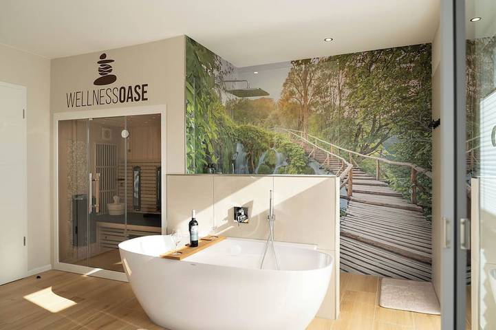 Ganze Wohnung, Privates Wellness-Apartment Bostalsee mit Sauna, Whirlpool & Terrasse in Nohfelden, Saar-Nahe-Bergland