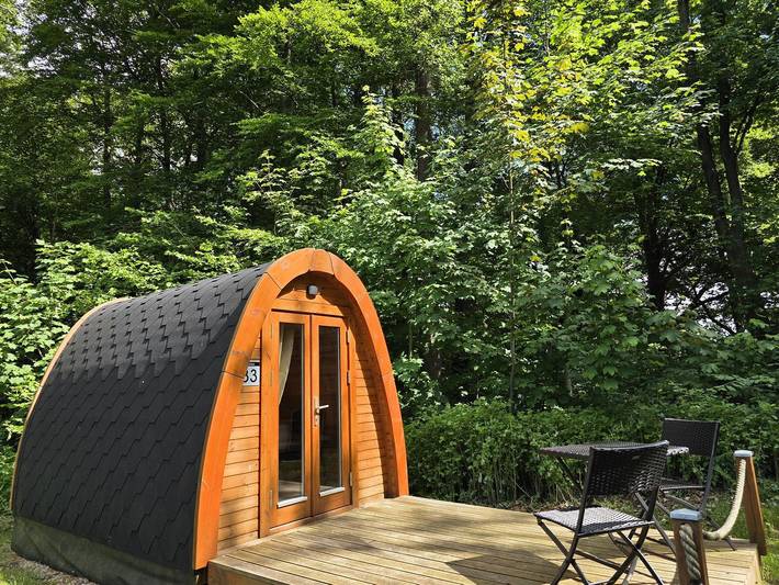 Ferienhaus für 2 Personen, mit Terrasse und Sauna in Haithabu