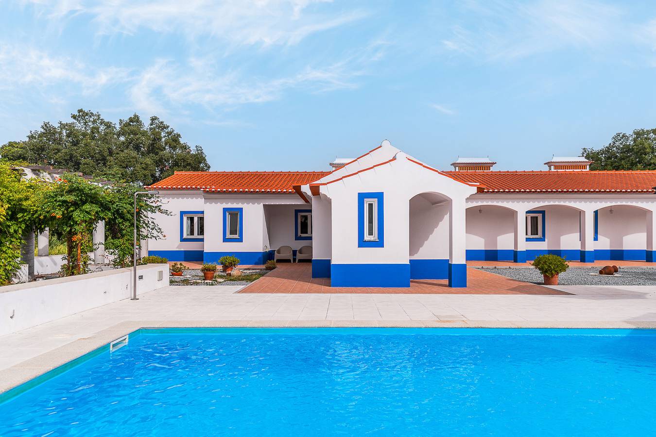 Monte Cores Do Vale - Villa con piscina privada in Foros de Vale de Figueira, Distrito de Évora