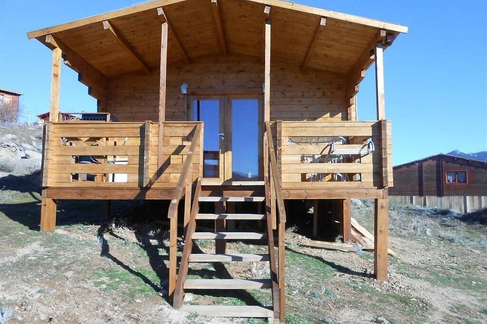 Golo-Berghütte-Eigenes Badezimmer in Lozzi, Regionaler Naturpark Korsika