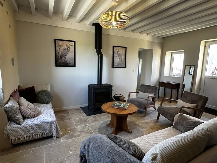 Gîte pour 4 personnes, avec jardin à Souvigny