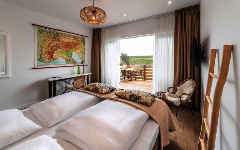 Hotel voor 2 personen, met Terras en Tuin op Vlieland