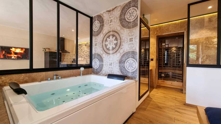 Gîte für 2 Personen, mit Garten und Sauna sowie Whirlpool in Aude - 2