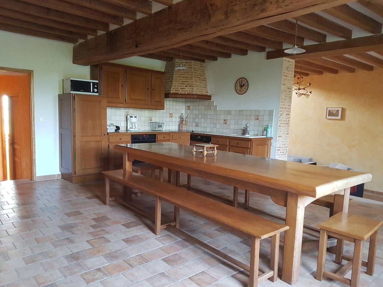 Renoviertes Bauernhaus 4 Zimmer bei Guédelon und Boutissaint Park in Lainsecq, Auxerre und Umgebung