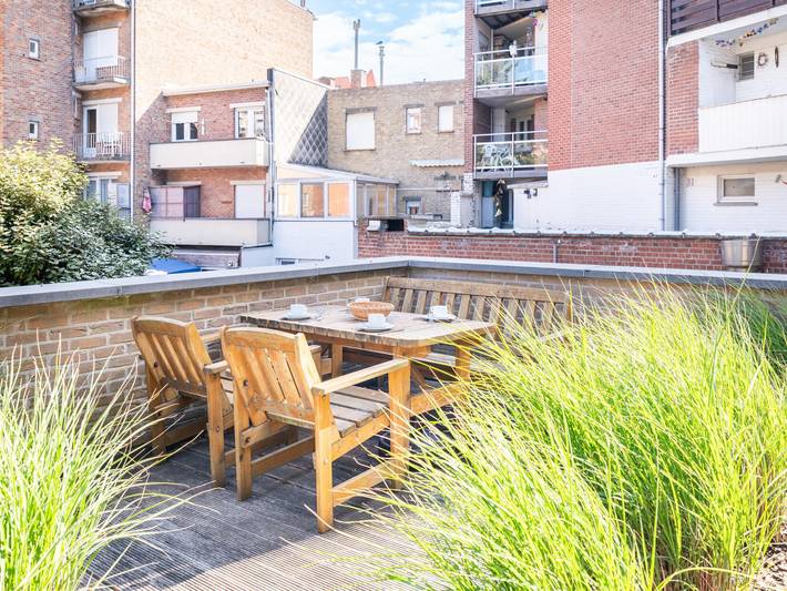 Appartement de vacances pour 5 personnes, avec terrasse, animaux acceptés à Coxyde