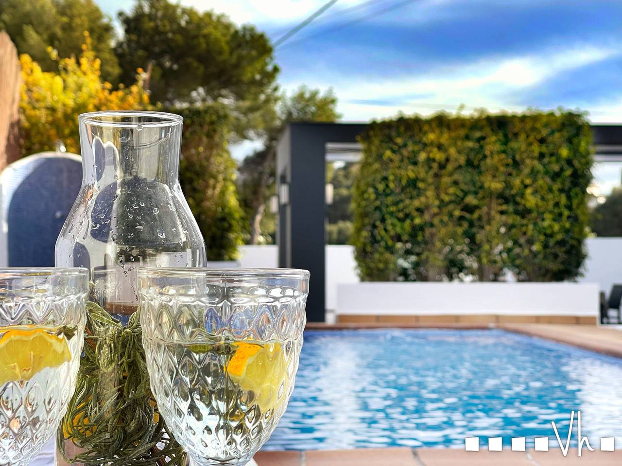 Villa Moraira: Privater Pool, Parkplatz & Klimaanlage, 12 Pers in Moravit, Teulada (Spanien)