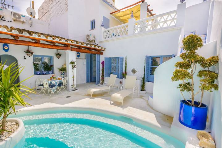 Casa rural para 10 personas, con jacuzzi, Se admiten mascotas en Sierra Norte de Sevilla