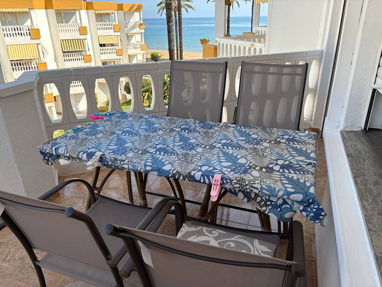 Appartement entier, Appartement 'A46 Vistas al mar desde la terraza', proche plage, avec piscine partagée et Wi-Fi in Dénia, Costa Blanca
